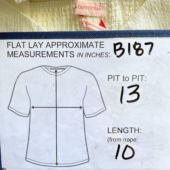 Urban Outfitters Sierra Keyhole Blouse Womens Small Ivory Y2K Babydoll Crop - Picture 11 of 14